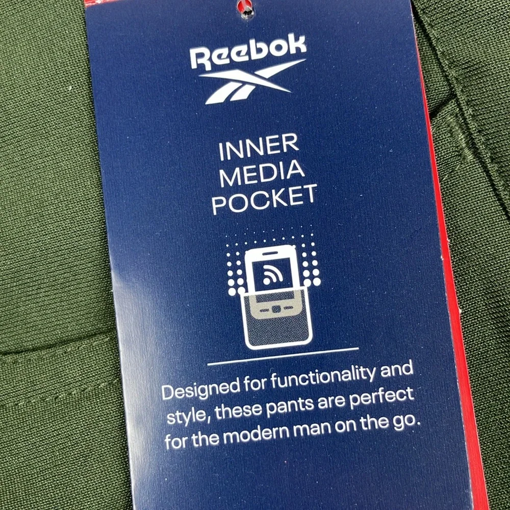 Reebok 5-Pocket 38x30 Voyager Golf Pants Green Men's NWT